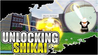 MARCH my SHIKAI Unlocking my swords potential in this Roblox Bleach Game [upl. by Aidahs]