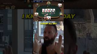 Daniel Negreanu READS His Opponent poker [upl. by Betz]