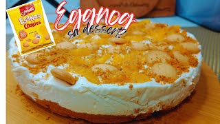 No Bake Mango Eggnog Cake Easy Dessert Recipe  Mets Kitchen [upl. by Ahsitam203]