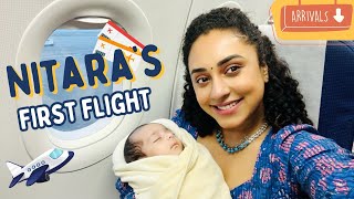 Baby Nitaras First Flight  Pearle Maaney [upl. by Lauralee]