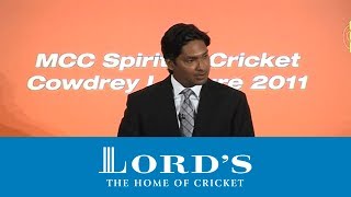 MCC Cowdrey Lecture 2011  Part 1  The Spirit of Cricket [upl. by Eelitan]