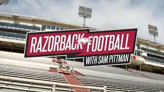 Razorback Football with Sam Pittman UAB [upl. by Ezarra]