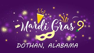 Mardi Gras Krewe of Kolosse Dothan AL  2262022 [upl. by Aleacem]