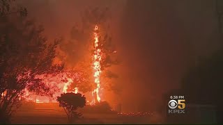 Camp Fire 6 PM Update 9 Dead 6500 Homes Burned in Butte County [upl. by Rabbaj95]