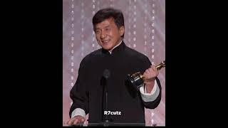 JACKIE CHAN 💥 Oscar winning moment 🔥🔥 inspiring video [upl. by Eatnhoj]