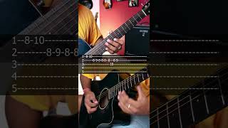 Tauba Tauba Guitar Lesson  Tauba Tauba Intro Guitar Tabs taubatauba guitarlesson shorts [upl. by Amandie13]