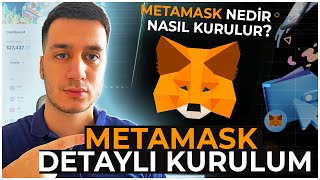 METAMASK Nedir Metamask Nasıl Kurulur 🦊Cüzdan Oluşturma  METAMASK Hakkında Her Şey⚡️ 2024 Güncel [upl. by Myriam]