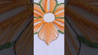 Super fancy embroidery flower design embroidery tutorial embroidery designskadai embroidery [upl. by Roanne]