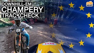 Downhill Europameisterschaft 2024 – Champery POVStreckenvorschau [upl. by Norramic]