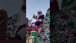 Here Comes Santa Claus in A Christmas Fantasy Parade at Disneyland🎄disneyland christmas [upl. by Pump]