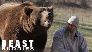 The Man Who Cuddles Lions  BEAST BUDDIES [upl. by Haslett]