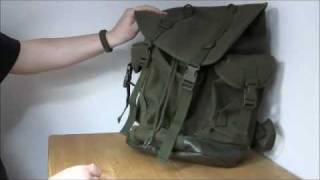 Alter BW Jäger Rucksack  Tasche Backpack Daybag Tagesrucksack [upl. by Taddeo]