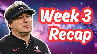 College Football Week 3 RECAP amp Reaction [upl. by Heisel309]