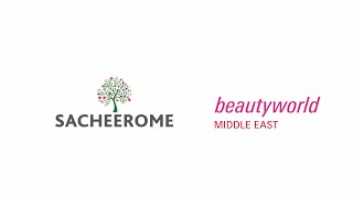 Sacheerome Fragrance amp Flavour Exhibition at Beautyworld Middle East Dubai 2022 [upl. by Martica]