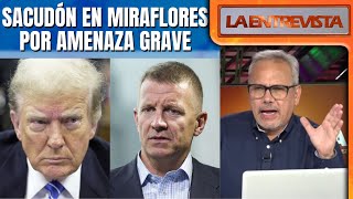 ERIK PRINCE LES PUSO DÍA DE SALIDA  LaEntrevista  evtv  110624 16 [upl. by Mixam]