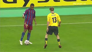 Ronaldinho vs Arsenal FC ● Champions League final 2006 [upl. by Eellek861]