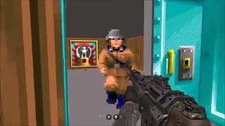 Wolfenstein The New Order  Wolfenstein 3D Easter Egg [upl. by Seftton]