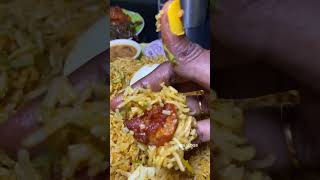 🤯🔥Chicken Prawn Kaada Biriyani Vera level tasteuuu😍🤤  Nive’s Vlog  Nivesfoodflavour shorts [upl. by Donegan]