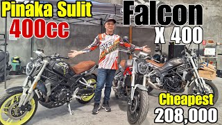 2024 FKM Falcon X400  Loaded Features at Cheapest Big Bike  Actual unit review amp Walkaround [upl. by Maillliw]