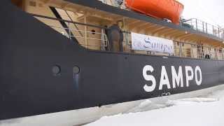 A day on the Icebreaker Sampo  Kemi Finland 13022014 [upl. by Jarvey238]