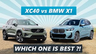 2023 BMW X1 vs 2023 Volvo XC40 – Small Affordable Luxury [upl. by Bryn]