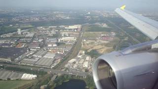 Germanwings A319 landing CologneBonn [upl. by Lisk]