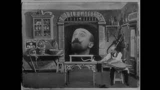 LHomme à la tête de caoutchouc Georges Méliès  Extrait [upl. by Pizor]