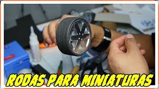 Como fazer RODAS para Miniaturas Passo a Passo [upl. by Neelyhtak]