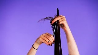 How to Layer Hair with Scissors  Hair Cutting [upl. by Hecklau]