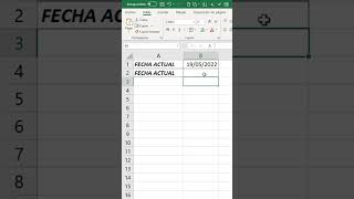 APRENDE A INSERTAR FECHAS EN excel [upl. by Aicrop]