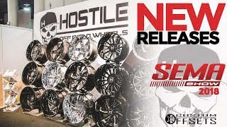 Hostile Wheels New Releases  SEMA 2018 [upl. by Nylirek561]