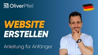 Website erstellen Anleitung für Anfänger 🇩🇪 [upl. by Benco]