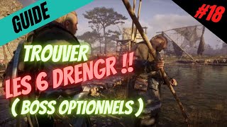 ASSASSINS CREED VALHALLA  TROUVER LES 6 DRENGR  ASTUCES [upl. by Nowaj220]