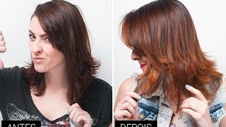 Como fazer mechas californianas em casa [upl. by Jarus227]