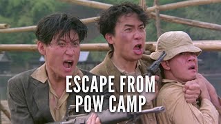 Tony Leung amp Jacky Cheung Escape from POW Camp  Bullet in the Head 1990 HD [upl. by Rickert]