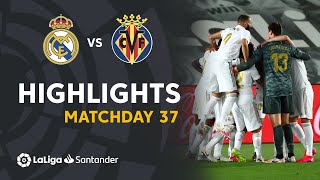 Real Madrid vs Villarreal 41 HIGHLIGHTS • Simulación amp Recreación de Video Juego [upl. by Terrej]