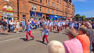 Pride of Motherwell Flute Band  Apprentice Boys of Derry June Rally 2024 [upl. by Tonina]