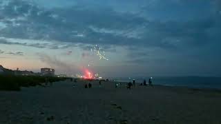 July 4th Beach Fireworks 🎆 [upl. by Chard352]