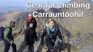 Gear for climbing Carrauntoohil [upl. by Navi]