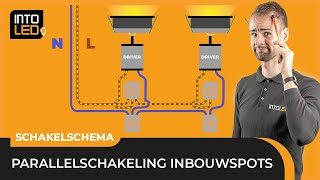 Inbouwspots in SERIE of PARALLEL CIRCUIT  INTOLED [upl. by Uhile193]