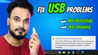 Fix USB Not Showing or Not Recognized in Windows 1011 2023 Hindi [upl. by Absa960]