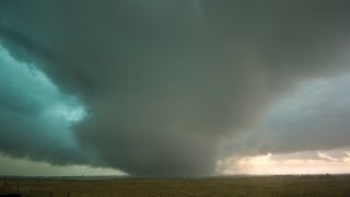 Violent Longtrack Tornado near Tilston Manitoba [upl. by Eednak338]