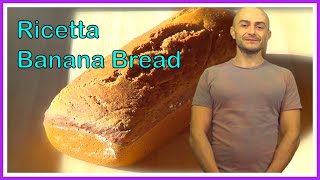 Banana bread vegano a basso indice glicemico [upl. by Vergil]