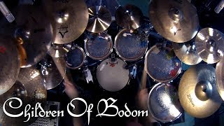 Children of Bodom  quotDownfallquot  DRUMS [upl. by Ancalin]