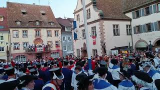 Fasnetsfraid in Endingen 2023  Abschiedsfeier auf dem Marktplatz [upl. by Konstance]