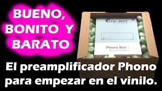 ProJect Phono Box E  Un buen preamplificador phono barato y fabricado en Europa [upl. by Lebasiairam652]