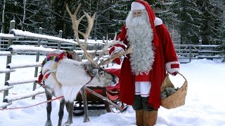 Santa Claus Village 4K Rovaniemi Lapland Finland families meet real Father Christmas Travel video [upl. by Isak270]