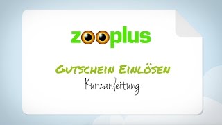 Zooplus Gutschein einlösen  So einfach funktionierts [upl. by Suirauqram]