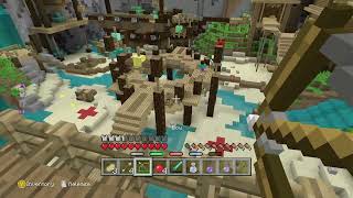 Classic Minecraft Xbox 360 online Minigames battle Cove 2024 [upl. by Capon]