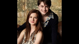 A Harry Potter Reunion Between Daniel Radcliffe and Bonnie Wright [upl. by Churchill]